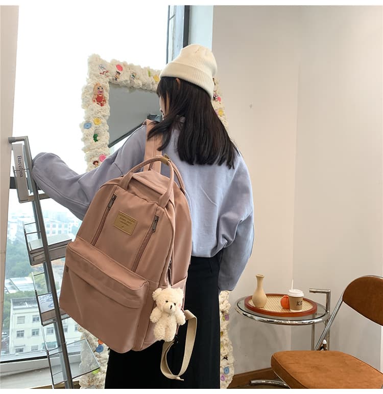 リュックサック 多機能二層式2way手提げリュックサック